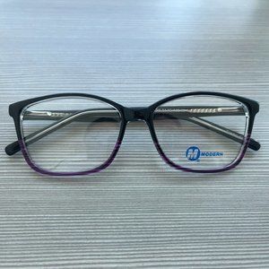 Modern Optical Modern Frames-Black/Purple/Cry